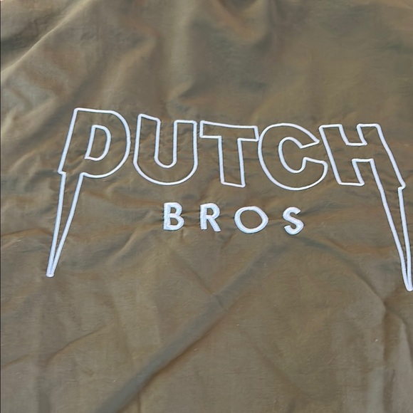 ✌️Dutch Bros Olive Green Bomber Jacket - Picture 11 of 12